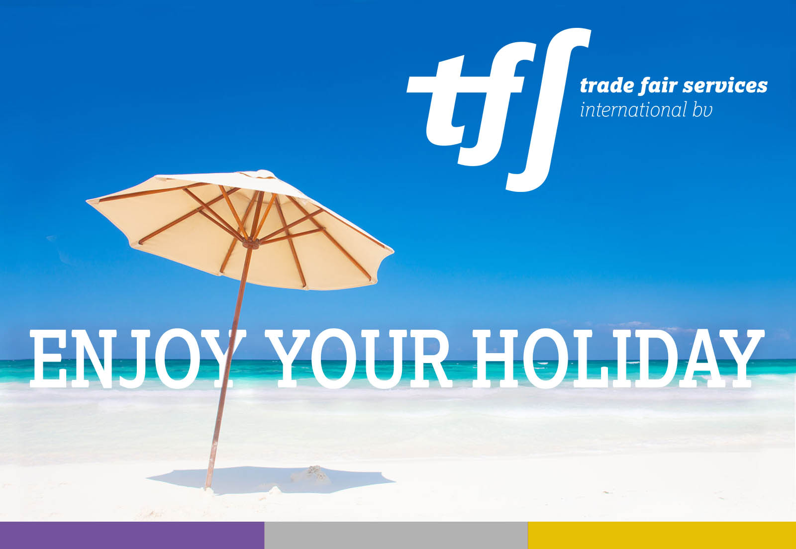 Enjoy your holiday!